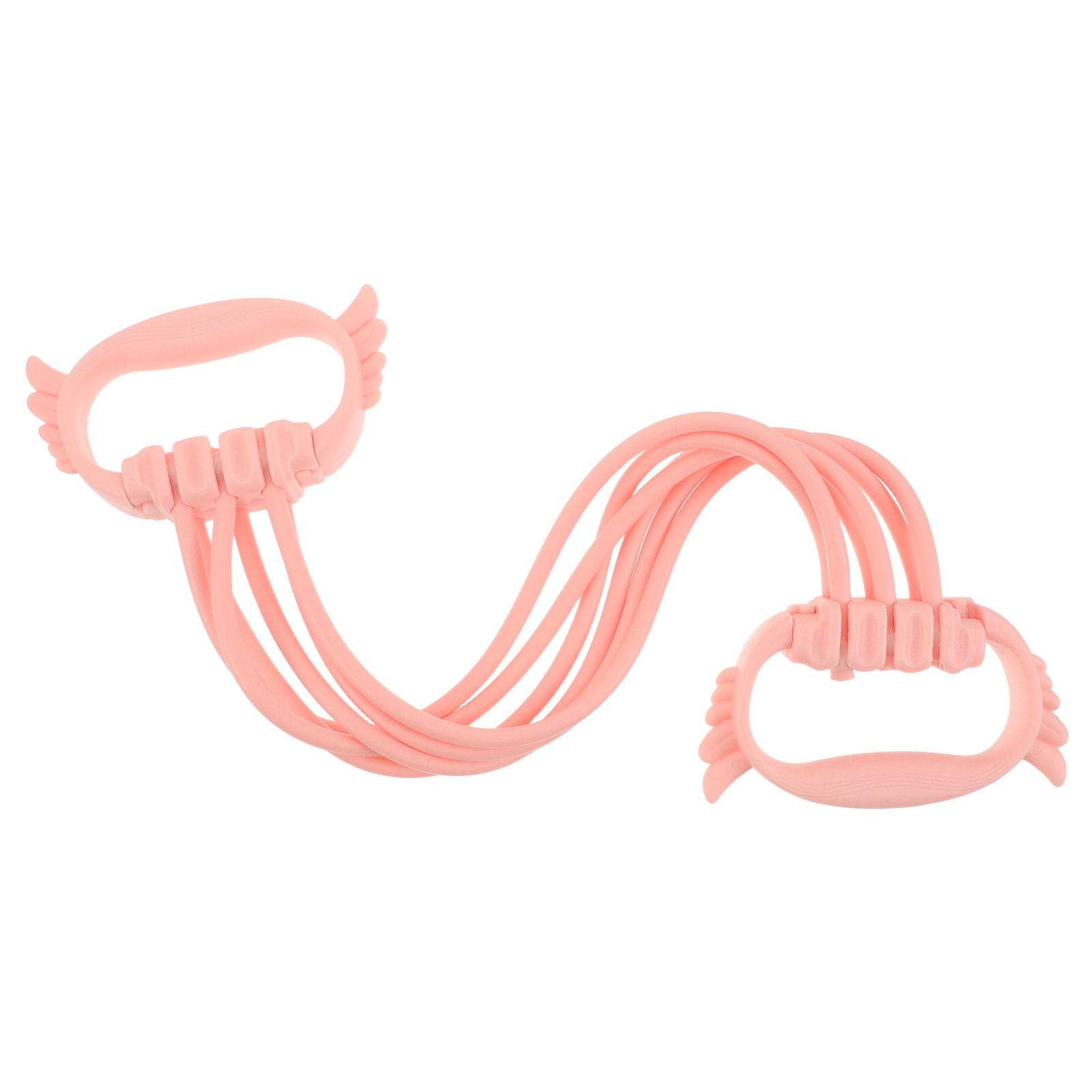 Figure 8 Resistance Band - 図8 レジスタンスバンド 15-90ポンド 調節可能な弾性フィットネスバンド ハンドル付き 肩背中ストレッチ