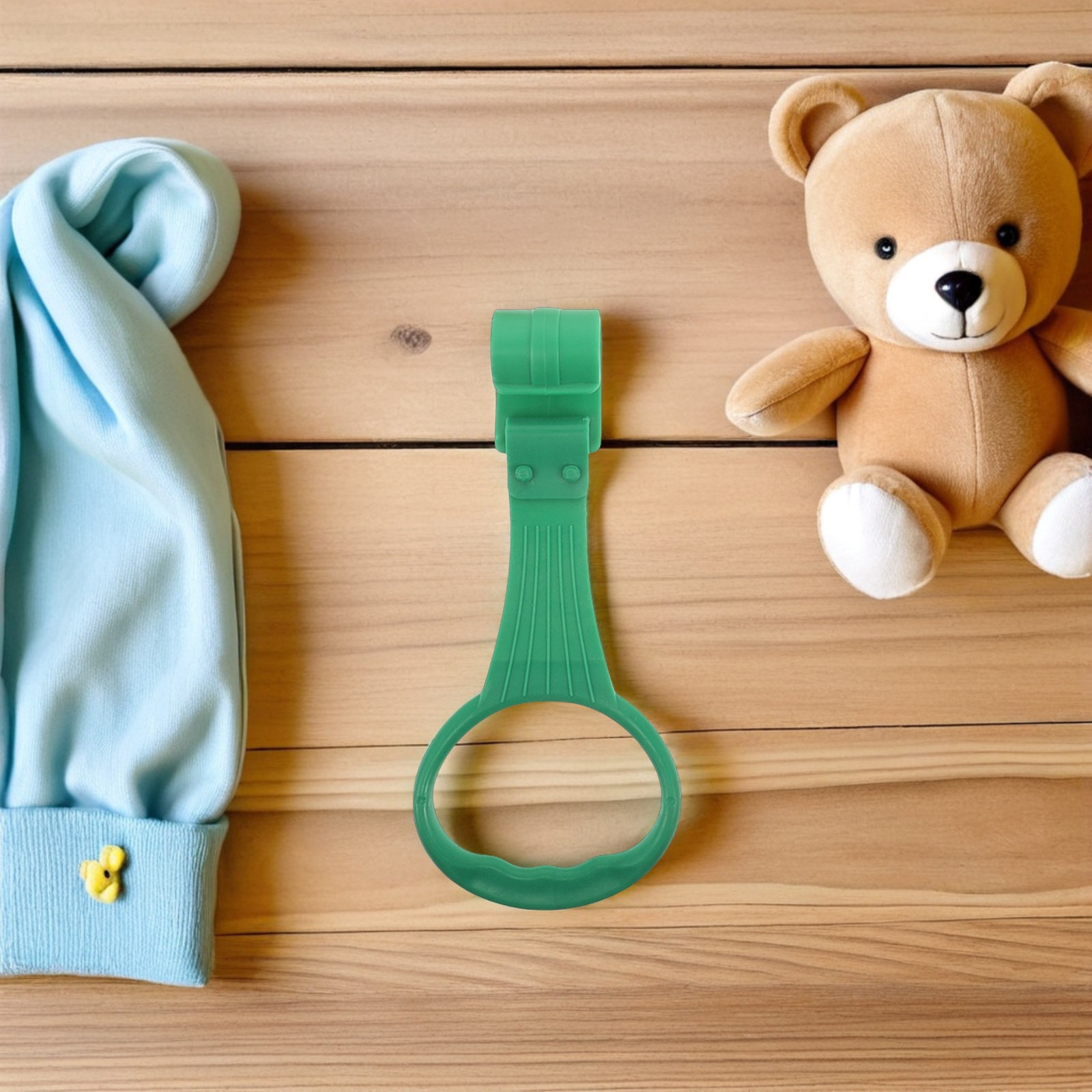 Gymnastics Rings - 5個入り、赤ちゃん用歩行練習リング、幼児用補助フック、ベビーベッド用、体幹トレーニングリング