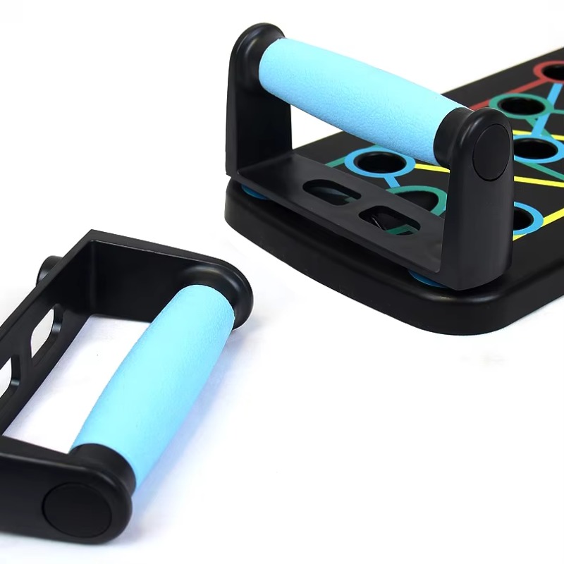 Push Up Board - 多機能パワーフォーストレーニング用、折りたたみ式のフィットネス器具、腕立て伏せスタンドボード
