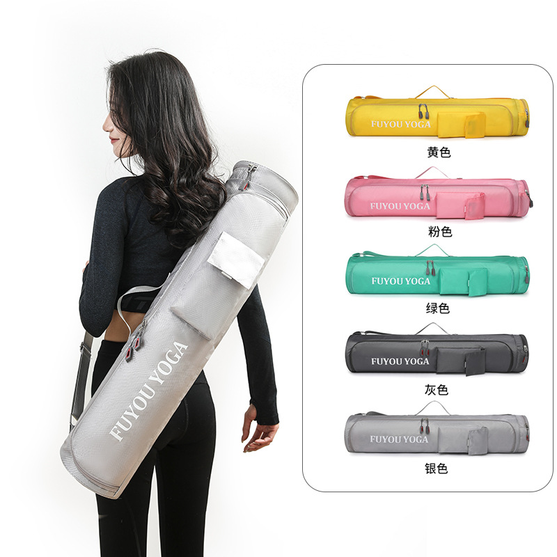 Fitness Yoga Pilates - 大容量ヨガマットバッグ軽量防水クロスボディジムバッグファッションマルチポケットショルダーキャリアーバッグピラティスフィットネス用