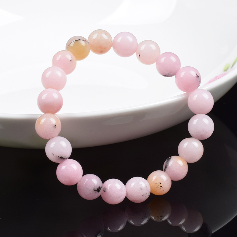 女性のための天然石のブレスレット,クォーツ,クリスタル,ピン - Yoga Fitness Tracker のレビューと価格