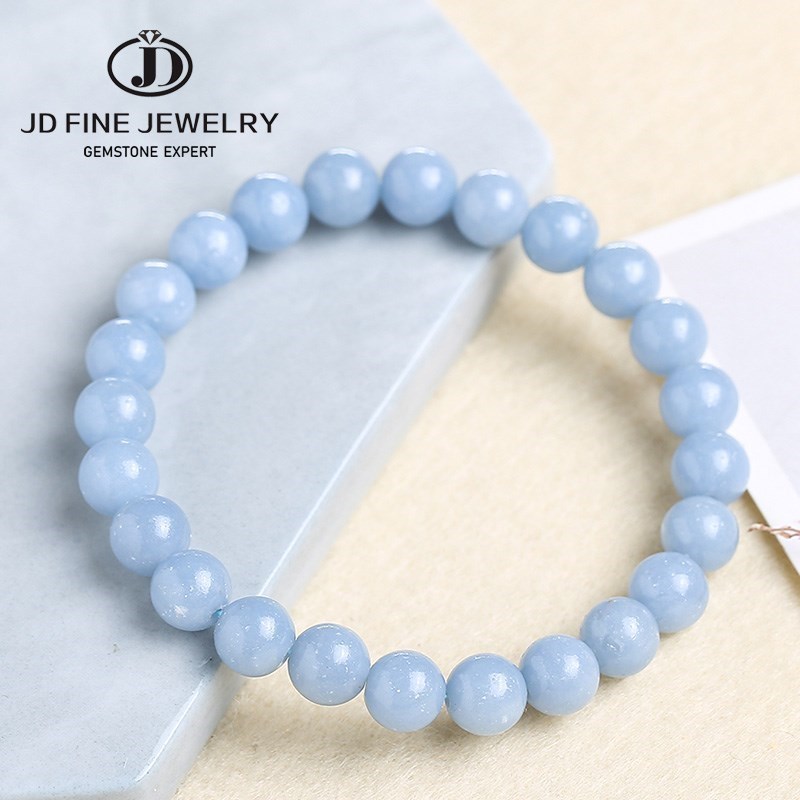 Jand-女性のためのブルーのエンジェルブレスレット,天然石 - Yoga Fitness Tracker のレビューと価格