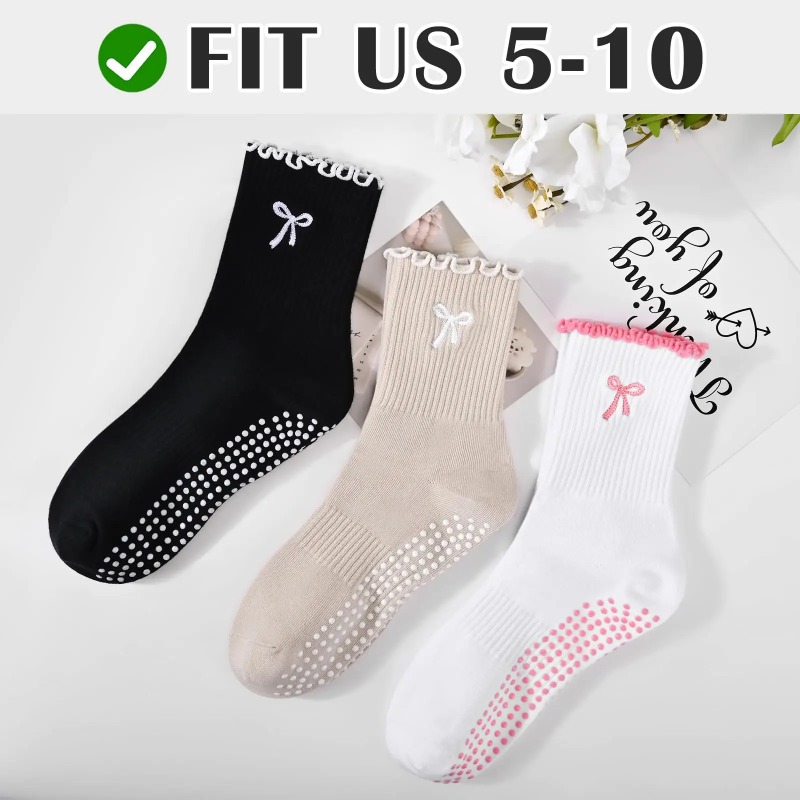 プロフェッショナルヨガソックス、コットンストラップシリコン滑 - Fitness Yoga Pilates のレビューと価格