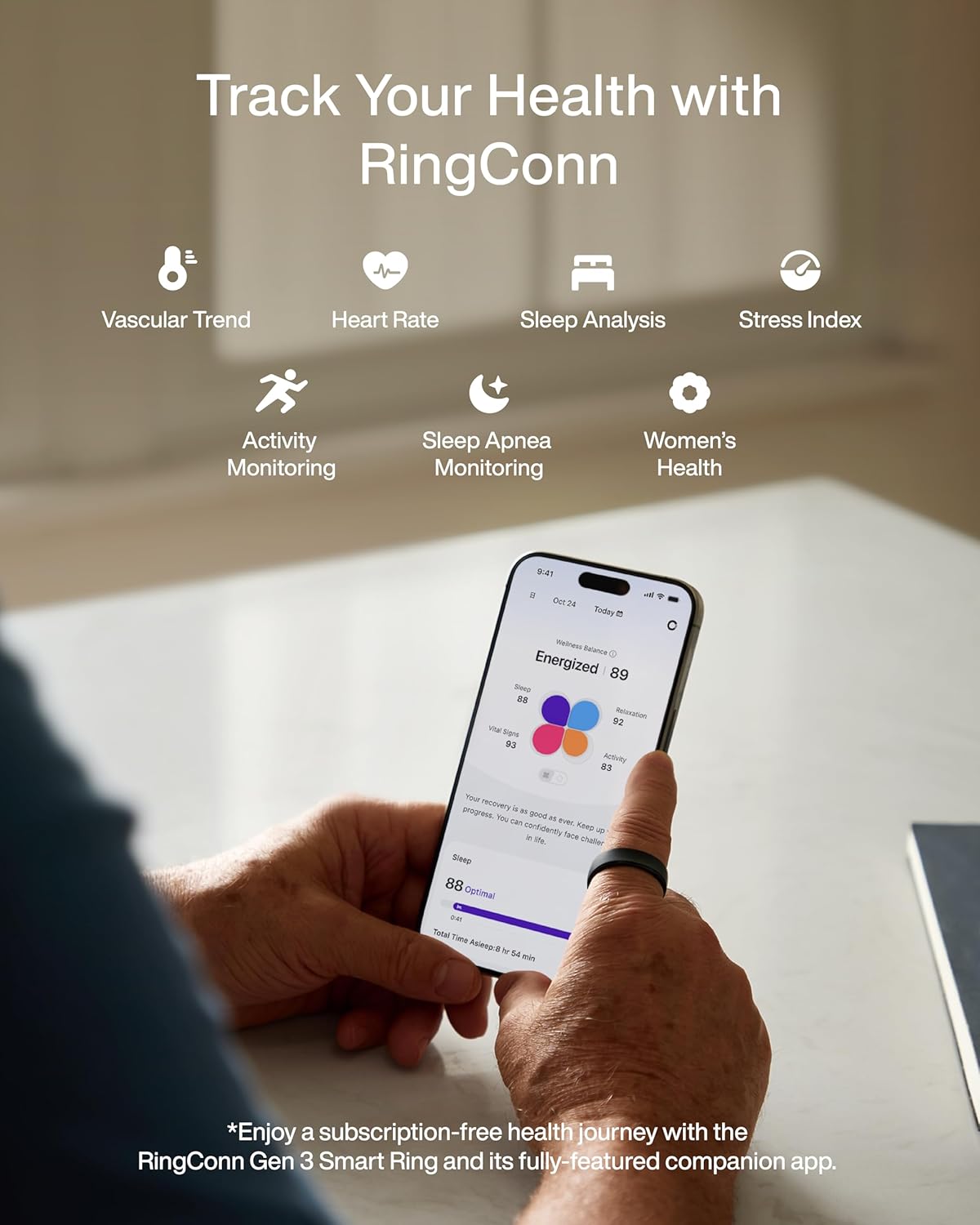 RingConn Gen 3スマートリング血管トレンドトラッ - Gymnastics Rings のレビューと価格