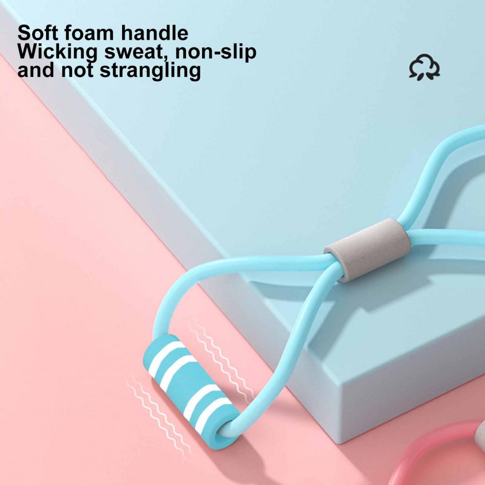 図 8 フィットネス抵抗バンドハンドル付きポータブル男性女性 - Figure 8 Resistance Band のレビューと価格