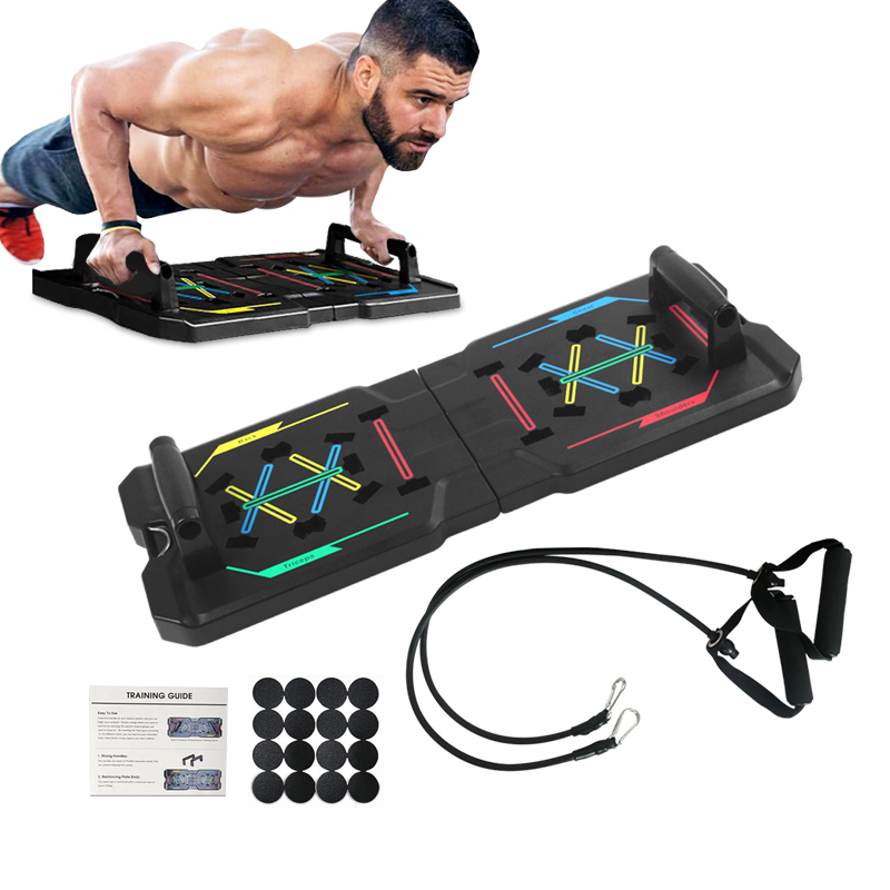 家庭用ジム向けフィットネス機器。折りたたみ式で高さ調節可能な - Push Up Board のレビューと価格